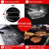 imageKITCHEN PERFECTION Safe Wire Grill Brush for Outdoor Grill wGrill Scraper ampamp Grill Mat Grill Cleaning Kit Extended Handle BBQ Brush for Effortless Grill Cleaning Grill Cleaner Brush Barbecue Tools