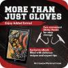 imageKITCHEN PERFECTION Silicone Smoker Oven Gloves Extreme Heat Resistant BBQ Gloves Handle Hot Food Right on Your Smoker Grill Fryer PitWaterproof Oven Mitts Grill Gloves Superior Value Set3 BonusesBlue