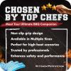 imageKITCHEN PERFECTION Silicone Smoker Oven Gloves Extreme Heat Resistant BBQ Gloves Handle Hot Food Right on Your Smoker Grill Fryer PitWaterproof Oven Mitts Grill Gloves Superior Value Set3 BonusesBlue