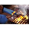 imageKITCHEN PERFECTION Silicone Smoker Oven Gloves Extreme Heat Resistant BBQ Gloves Handle Hot Food Right on Your Smoker Grill Fryer PitWaterproof Oven Mitts Grill Gloves Superior Value Set3 BonusesClassic Blue