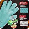 imageKITCHEN PERFECTION Silicone Smoker Oven Gloves Extreme Heat Resistant BBQ Gloves Handle Hot Food Right on Your Smoker Grill Fryer PitWaterproof Oven Mitts Grill Gloves Superior Value Set3 BonusesTurquoise