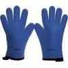 imageKITCHEN PERFECTION Silicone Smoker Oven Gloves Extreme Heat Resistant BBQ Gloves Handle Hot Food Right on Your Smoker Grill Fryer PitWaterproof Oven Mitts Grill Gloves Superior Value Set3 BonusesClassic Blue