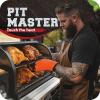 imageKITCHEN PERFECTION Silicone Smoker Oven Gloves Extreme Heat Resistant BBQ Gloves Handle Hot Food Right on Your Smoker Grill Fryer PitWaterproof Oven Mitts Grill Gloves Superior Value Set3 BonusesOrange Flame
