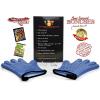 imageKITCHEN PERFECTION Silicone Smoker Oven Gloves Extreme Heat Resistant BBQ Gloves Handle Hot Food Right on Your Smoker Grill Fryer PitWaterproof Oven Mitts Grill Gloves Superior Value Set3 BonusesClassic Blue