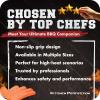 imageKITCHEN PERFECTION Silicone Smoker Oven Gloves Extreme Heat Resistant BBQ Gloves Handle Hot Food Right on Your Smoker Grill Fryer PitWaterproof Oven Mitts Grill Gloves Superior Value Set3 BonusesOrange Flame