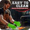imageKITCHEN PERFECTION Silicone Smoker Oven Gloves Extreme Heat Resistant BBQ Gloves Handle Hot Food Right on Your Smoker Grill Fryer ampamp Pit  Waterproof Oven Mitts Superior Value Set3 BonusesGreen
