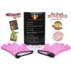 imageKITCHEN PERFECTION Silicone Smoker Oven Gloves Extreme Heat Resistant BBQ Gloves Handle Hot Food Right on Your Smoker Grill Fryer ampamp Pit  Waterproof Oven Mitts Superior Value Set3 BonusesPink
