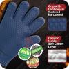 imageKITCHEN PERFECTION Silicone Smoker Oven Gloves Extreme Heat Resistant BBQ Gloves Handle Hot Food Right on Your Smoker Grill Fryer ampamp Pit  Waterproof Oven Mitts Superior Value Set3 BonusesNavy