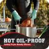 imageKITCHEN PERFECTION Silicone Smoker Oven Gloves Extreme Heat Resistant BBQ Gloves Handle Hot Food Right on Your Smoker Grill Fryer ampamp Pit  Waterproof Oven Mitts Superior Value Set3 BonusesMint