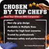 imageKITCHEN PERFECTION Silicone Smoker Oven Gloves Extreme Heat Resistant BBQ Gloves Handle Hot Food Right on Your Smoker Grill Fryer ampamp Pit  Waterproof Oven Mitts Superior Value Set3 BonusesAzure