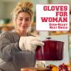 imageKITCHEN PERFECTION Silicone Smoker Oven Gloves For Women Extreme Heat Resistant BBQ Gloves Handle Hot Food Right on Your Smoker Grill FryerWaterproof Oven Mitts Grill Gloves Superior Set3 BonusesCream