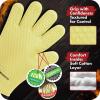 imageKITCHEN PERFECTION Silicone Smoker Oven Gloves For Women Extreme Heat Resistant BBQ Gloves Handle Hot Food Right on Your Smoker Grill FryerWaterproof Oven Mitts Grill Gloves Superior Set3 BonusesPastel Yellow