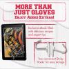 imageKITCHEN PERFECTION Silicone Smoker Oven Gloves For Women Extreme Heat Resistant BBQ Gloves Handle Hot Food Right on Your Smoker Grill FryerWaterproof Oven Mitts Grill Gloves Superior Set3 BonusesAqua