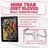 imageKITCHEN PERFECTION Silicone Smoker Oven Gloves For Women Extreme Heat Resistant BBQ Gloves Handle Hot Food Right on Your Smoker Grill FryerWaterproof Oven Mitts Grill Gloves Superior Set3 BonusesPastel Yellow