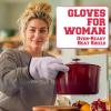 imageKITCHEN PERFECTION Silicone Smoker Oven Gloves For Women Extreme Heat Resistant BBQ Gloves Handle Hot Food Right on Your Smoker Grill FryerWaterproof Oven Mitts Grill Gloves Superior Set3 BonusesPastel Pink