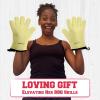 imageKITCHEN PERFECTION Silicone Smoker Oven Gloves For Women Extreme Heat Resistant BBQ Gloves Handle Hot Food Right on Your Smoker Grill FryerWaterproof Oven Mitts Grill Gloves Superior Set3 BonusesPastel Yellow