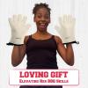 imageKITCHEN PERFECTION Silicone Smoker Oven Gloves For Women Extreme Heat Resistant BBQ Gloves Handle Hot Food Right on Your Smoker Grill FryerWaterproof Oven Mitts Grill Gloves Superior Set3 BonusesCream
