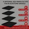 imageKitchen perfection 36quot Premium Silicone Griddle Cover Mat for Blackstone Griddle 36 Inch  Hermetic Protection from Rust ampamp Debris All Year Fits All Blackstone 36 Inch Models  Food Grade SiliconeBlack