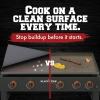 imageKitchen perfection 36quot Premium Silicone Griddle Cover Mat for Blackstone Griddle 36 Inch  Hermetic Protection from Rust ampamp Debris All Year Fits All Blackstone 36 Inch Models  Food Grade SiliconeGray