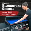 imageKitchen perfection 36quot Premium Silicone Griddle Cover Mat for Blackstone Griddle 36 Inch  Hermetic Protection from Rust ampamp Debris All Year Fits All Blackstone 36 Inch Models  Food Grade SiliconeClassic Blue