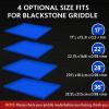 imageKitchen perfection 36quot Premium Silicone Griddle Cover Mat for Blackstone Griddle 36 Inch  Hermetic Protection from Rust ampamp Debris All Year Fits All Blackstone 36 Inch Models  Food Grade SiliconeClassic Blue