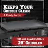 imageKitchen perfection 36quot Premium Silicone Griddle Cover Mat for Blackstone Griddle 36 Inch  Hermetic Protection from Rust ampamp Debris All Year Fits All Blackstone 36 Inch Models  Food Grade SiliconeGray