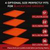 imageKitchen perfection 36quot Premium Silicone Griddle Cover Mat for Blackstone Griddle 36 Inch  Hermetic Protection from Rust ampamp Debris All Year Fits All Blackstone 36 Inch Models  Food Grade SiliconeOrange
