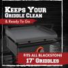 imageKitchen perfection 36quot Premium Silicone Griddle Cover Mat for Blackstone Griddle 36 Inch  Hermetic Protection from Rust ampamp Debris All Year Fits All Blackstone 36 Inch Models  Food Grade SiliconeGray