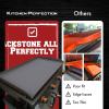 imageKitchen perfection 36quot Premium Silicone Griddle Cover Mat for Blackstone Griddle 36 Inch  Hermetic Protection from Rust ampamp Debris All Year Fits All Blackstone 36 Inch Models  Food Grade SiliconeGray
