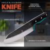 imageKitchen perfection Handmade Chefs Carving Knife For Meat Cutting Extremely Sharp Cooking Knife 8 Inch Hand Sharpen Best Gift For Men  High Carbon Steel wCanvas SheathHandmade Chefs Knife W Leather Sheath