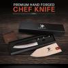 imageKitchen perfection Handmade Chefs Carving Knife For Meat Cutting Extremely Sharp Cooking Knife 8 Inch Hand Sharpen Best Gift For Men  High Carbon Steel wCanvas SheathHandmade Chefs Knife W Canvas Sheath