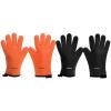 imageKitchen Perfection 2 Pairs of Silicone Smoker Oven Gloves One Size Fits All  Orange ampamp Black