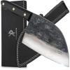 Handmade Meat Cleaver W/ Leather Sheath