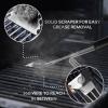 imageKP 3 in 1 BBQ Cleaner  Effortless Grill Brush ampamp Scraper wSmart Grip Handle  Bonus Metal Hanger ampamp Recipe eBooks