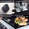imageKP 3 in 1 Dream Set Safe Grill Cleaning Kit  Bristle Free Grill Brush for Outdoor Grill wGrill Scraper Heavy Duty Grill MatBest BBQ Brush for Grill Cleaning  Grill Accessories for All Grills