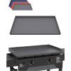 imageKITCHEN PERFECTION Ultimate Kit for Blackstone Griddle 28 Inch  Silicone Griddle Cover Mat  Griddle Accessories Mat  2 PCS Silicone Grease Cup Liners Hermetic Protection from Rust ampamp Debris All YearGray