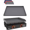 imageKITCHEN PERFECTION Ultimate Kit for Blackstone Griddle 28 Inch  Silicone Griddle Cover Mat  Griddle Accessories Mat  2 PCS Silicone Grease Cup Liners Hermetic Protection from Rust ampamp Debris All YearGray