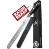 imageKitchen perfection 12 Brisket Knife for Carving ampamp Slicing Meat  Ultra Sharp Premium German Steel Granton Edge with Sheath Full Tang Ergonomic HandleFor BBQ Turkey ampamp Ribs Grilling Gifts for Men
