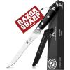 imageKitchen perfection 6 Boning Knife for Meat Cutting ampamp Filleting  Razor Sharp Premium German Steel Blade with Sheath  Full Tang Ergonomic Handle  Trim Debone Slice Meat Like a Pro BBQ Mens Gift
