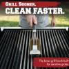 imageKITCHEN PERFECTION Brass GrillSaver  Safe BBQ Grill Brush with Replaceable Cleaning Head HeavyDuty Grill Cleaner wScraper for Porcelain ampamp Ceramic Grates Includes Magnetic Hanger ampamp Bottle Opener2 Grillsaver  Brass