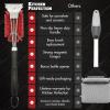 imageKITCHEN PERFECTION Brass GrillSaver  Safe BBQ Grill Brush with Replaceable Cleaning Head HeavyDuty Grill Cleaner wScraper for Porcelain ampamp Ceramic Grates Includes Magnetic Hanger ampamp Bottle Opener3 Grillsaver  Nylon