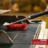 imageKITCHEN PERFECTION Brass GrillSaver  Safe BBQ Grill Brush with Replaceable Cleaning Head HeavyDuty Grill Cleaner wScraper for Porcelain ampamp Ceramic Grates Includes Magnetic Hanger ampamp Bottle Opener3 Grillsaver  Nylon